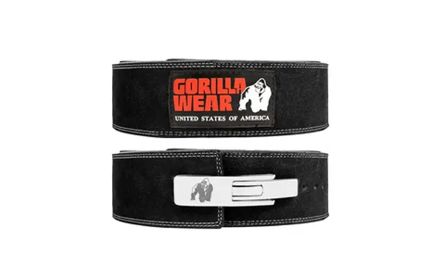 4 Inch Powerlifting Lever Belt - Black