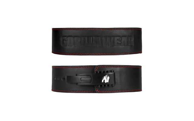 4 Inch Premium Lever Belt - Black