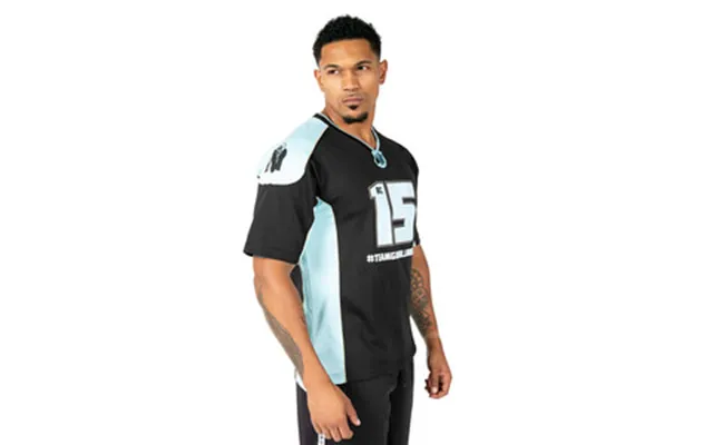 Atlet T-shirt 2.0 Brandon Curry - Sort Lyseblå
