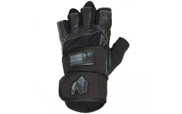 Dallas Wrist Wrap Gloves - Black