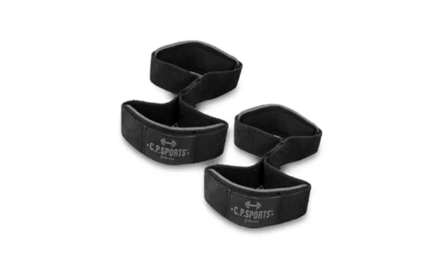 Figure 8 Straps - Lifting Loops, Black, C.p. Sports