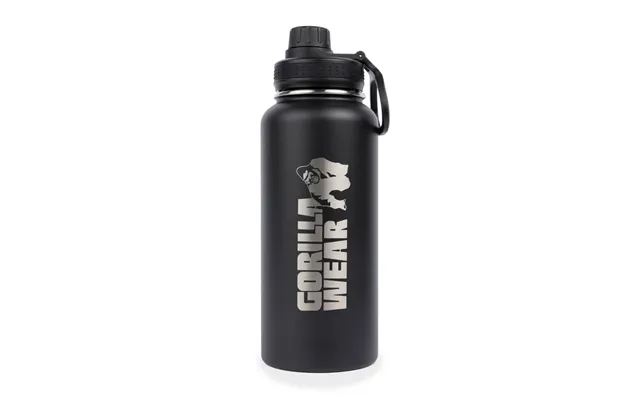 Insulated Stainless Steel Water Bottle 1000 Ml - Black