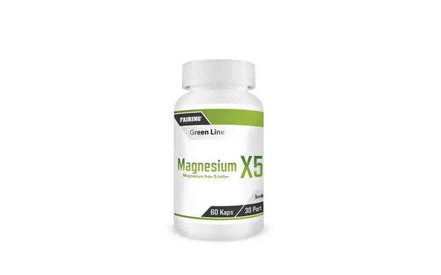 Magnesium X5 - 60 Kapsler