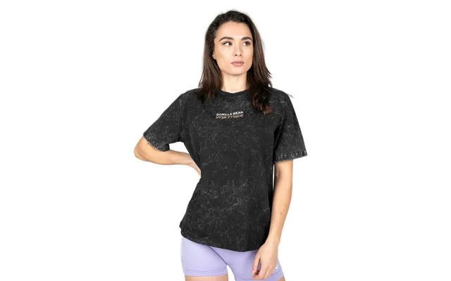 Medina Oversized T-shirt - Washed Black