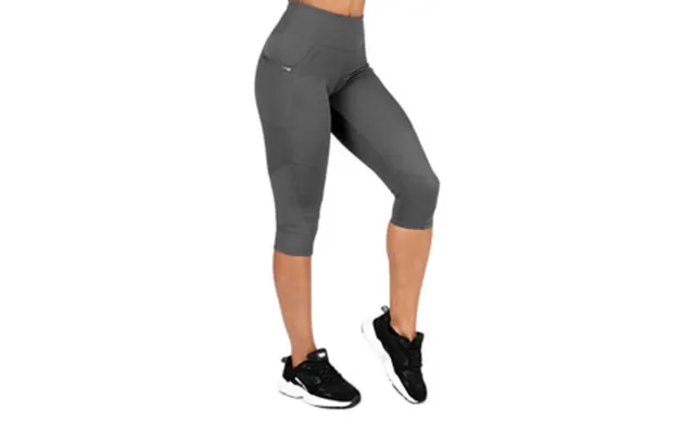Monroe Cropped Leggings - Grey