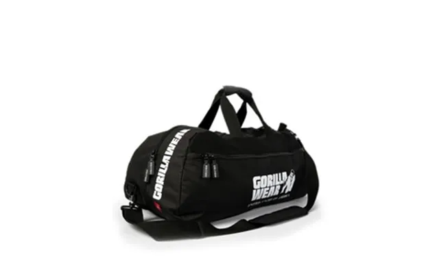 Norris Hybrid Gym Bag Backpack - Black