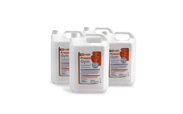 Rengøringssæt Til Gym - 4 X 5 Liters Refill