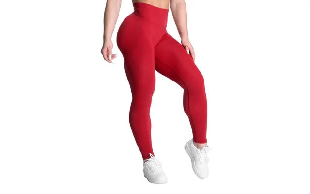 Scrunch Leggings - Chili Red