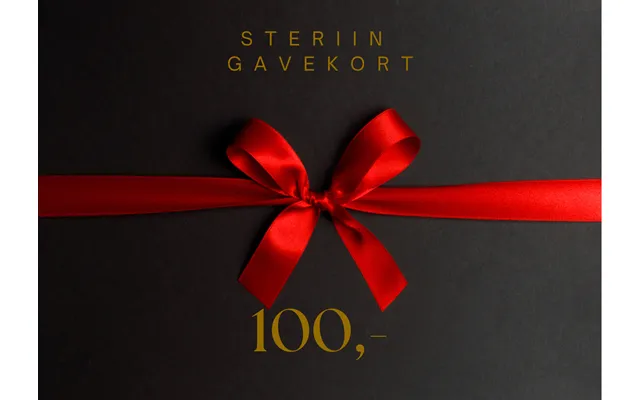 Steriin Gavekort