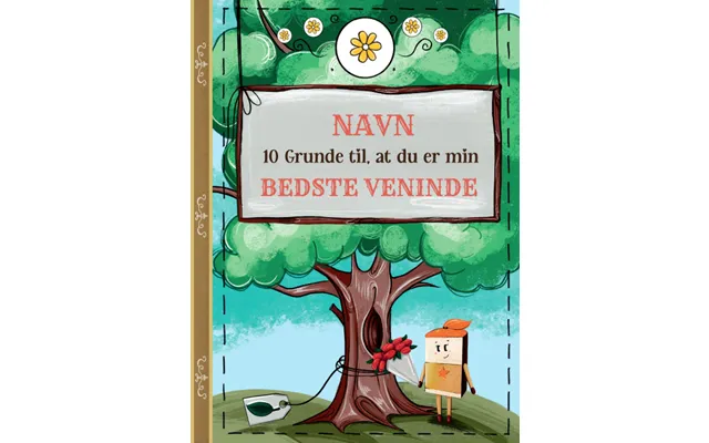 10 Grunde Til At Du Er Min Bedste Veninde Vol. 1 - A4 Bog