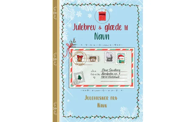 Julebrev & Glæde Til Navn - A4 Julebog