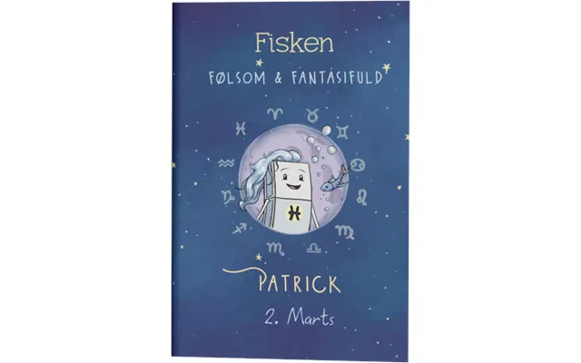 Stjernetegn Fisken Gave A5 Notesbog