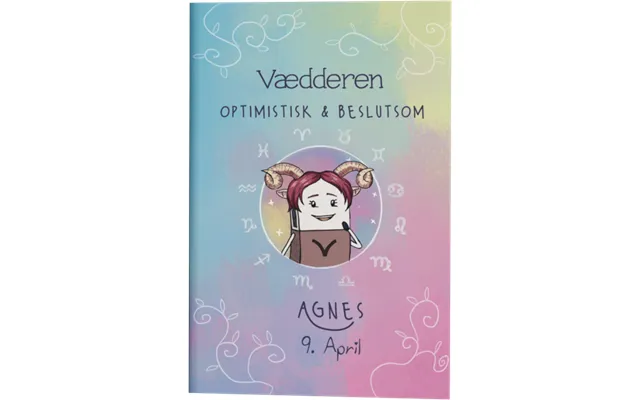 Stjernetegn Vædderen Gave A5 Notesbog