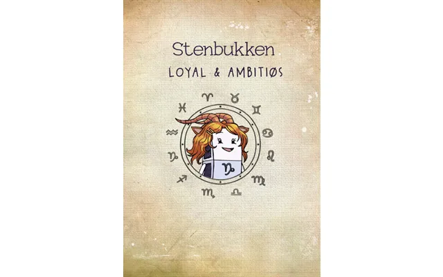 Stjernetegn Vandmanden Plakat A3 A4