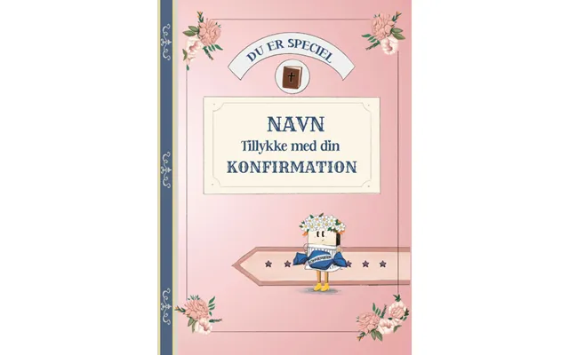 Tillykke Med Konfirmation Til Pige - Du Er Speciel product image