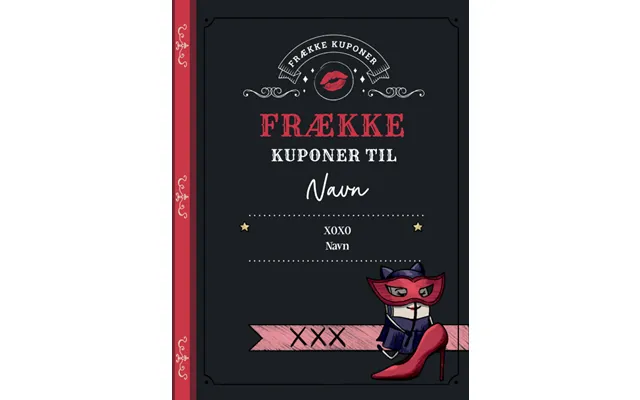 Vælg-selv Frække Kuponer - A4 Bog