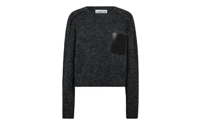 Haute L' Amitié - Darcia Reverse Crop Pocket Knit