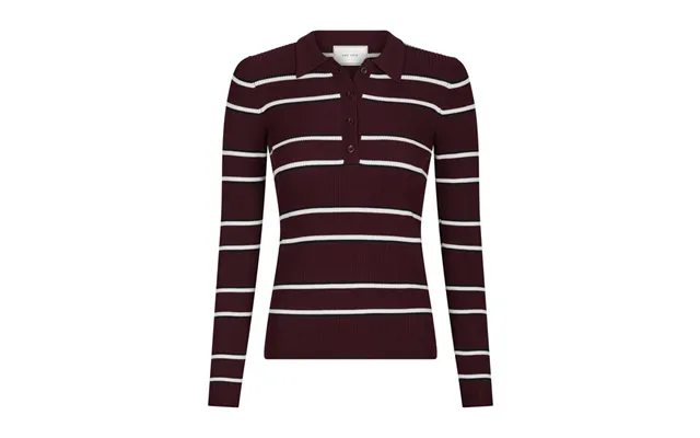 Neo Noir - Jillan Polo Knit Blouse