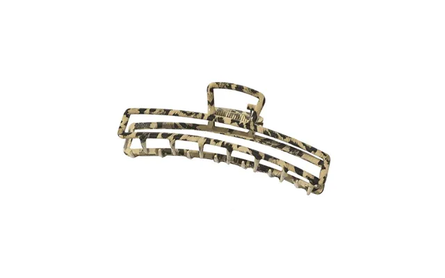 Soho Leopard Metal Hårklemme - Perfekt Til Alle Hårlængder Og Teksturer