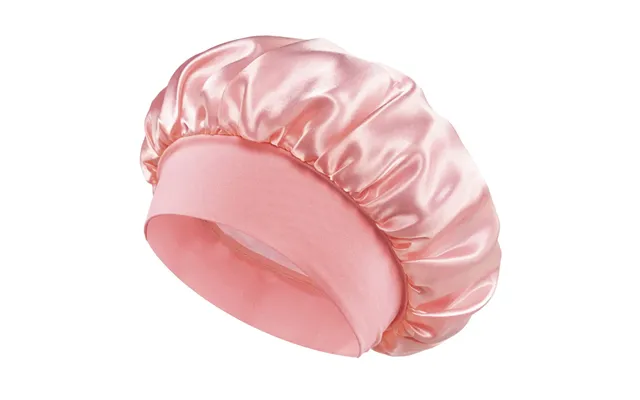 Soho Safiya Satin Bonnet - Pink, En Luksuriøs Sovekalot Til Krøllet Hår, Polyester, En-størrelse