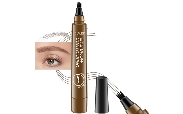 Suake Øjenbrynsfarve Tint Pen 1 Lysebrun For Kvinder