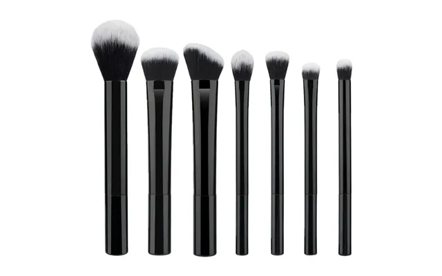 Technique Pro Chic Makeupbørste Sæt, 7 Stk - Sort