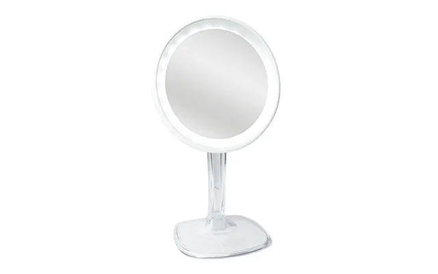 Uniq Genopladelig Halo Led Spejl Med X10 Forstørrelse Og Led Lys I Hvid