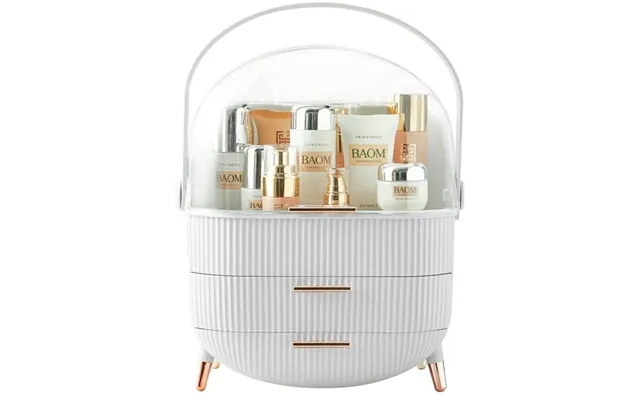 Uniq Retro Makeup Box Organizer Hvid