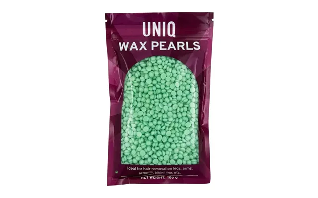 Uniq Voksperler Grøn Te 100 Gram For Voksbehandling