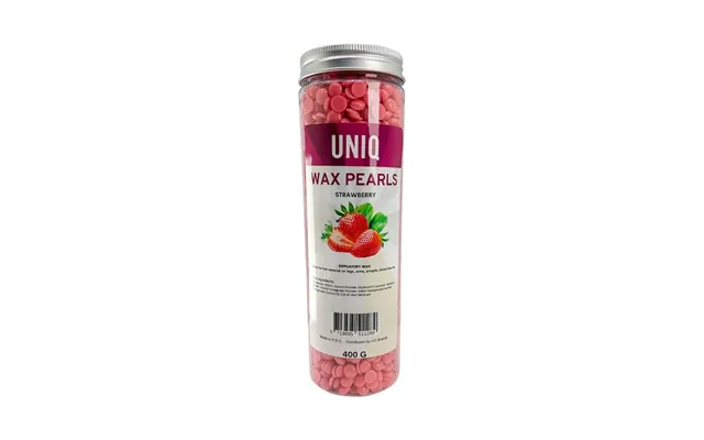 Uniq Voksperler Jordbær 400 Gram - Nem Og Hurtig Voksbehandling
