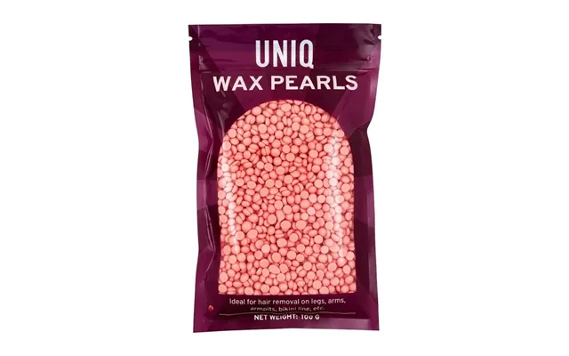 Uniq Voksperler Rose 100 Gram Til Voksbehandling Med Duft Af Roser - 100 Gram