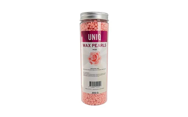 Uniq Voksperler Rose 400 Gram - Nem Voksbehandling Med Behagelig Duft