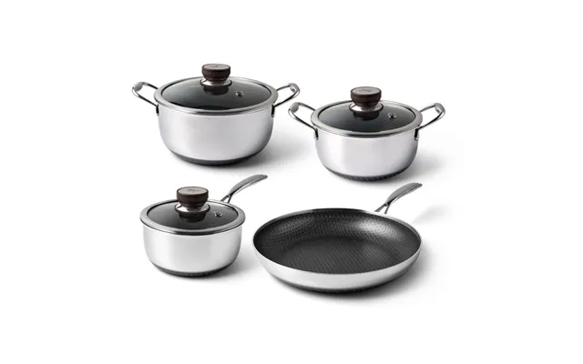 Fusion Non-stick Sæt M 3 Gryder 1 Stk. 28 Cm Stegepande