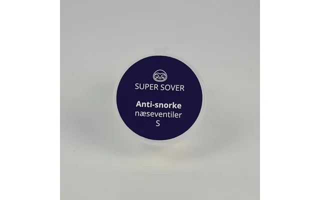 Anti-snorke Næseventiler