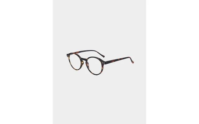 Hipster Blue Light Brille Med Styrke Brun - 1.0