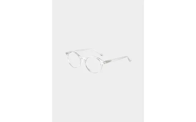 Hipster Blue Light Brille Med Styrke Gennemsigtig - 2.0