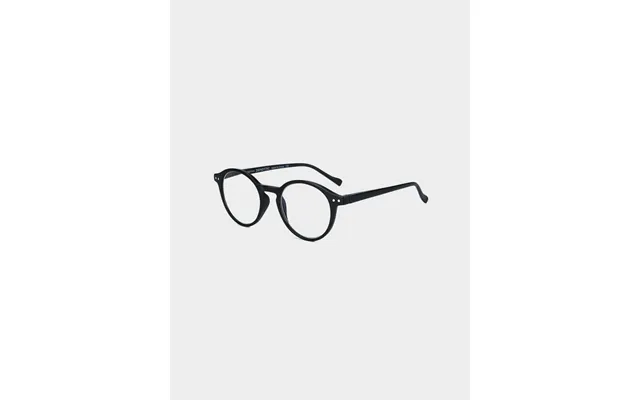 Hipster Blue Light Brille Med Styrke Sort - 2.0