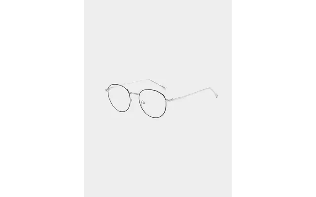 Ikon Blue Light Brille Sort Sølv
