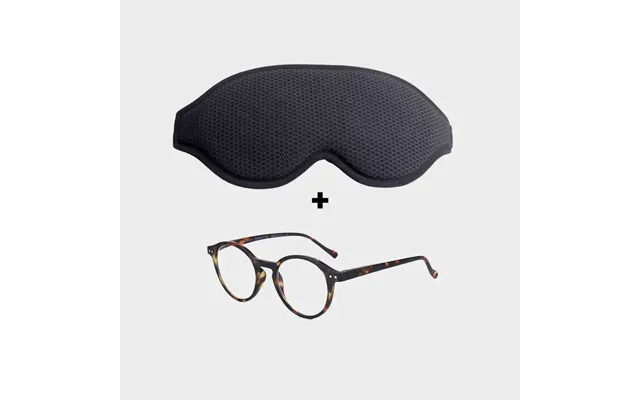 Super Sovemaske 2.0 Blue Light Brille Day Brun