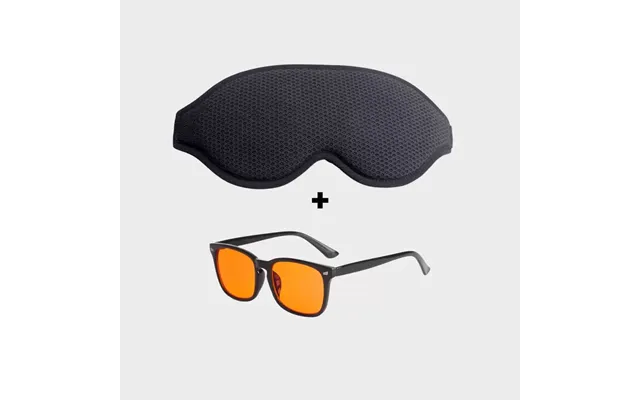 Super Sovemaske 2.0 Blue Light Brille Night Sort