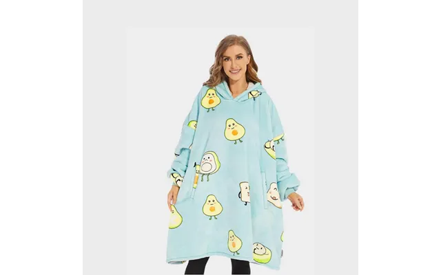 Super Sover Oversized Hoodie-tæppe Avocado product image