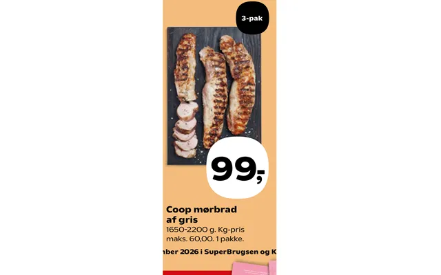 Coop Mørbrad Af Gris