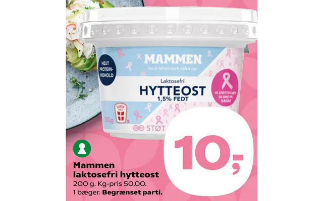 Mammen Laktosefri Hytteost