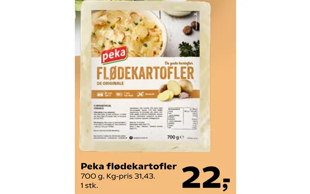 Peka Flødekartofler