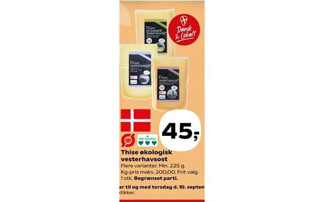Thise Økologisk Vesterhavsost