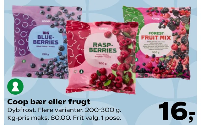 Coop Bær Eller Frugt