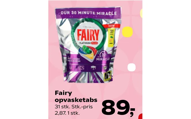 Fairy Opvasketabs