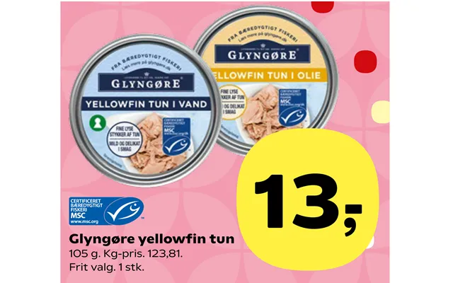 Glyngøre Yellowfin Tun