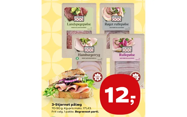 3-stjernet Pålæg
