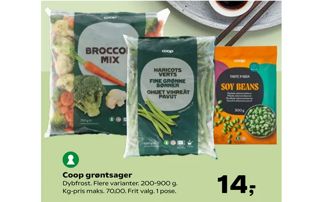 Coop Grøntsager